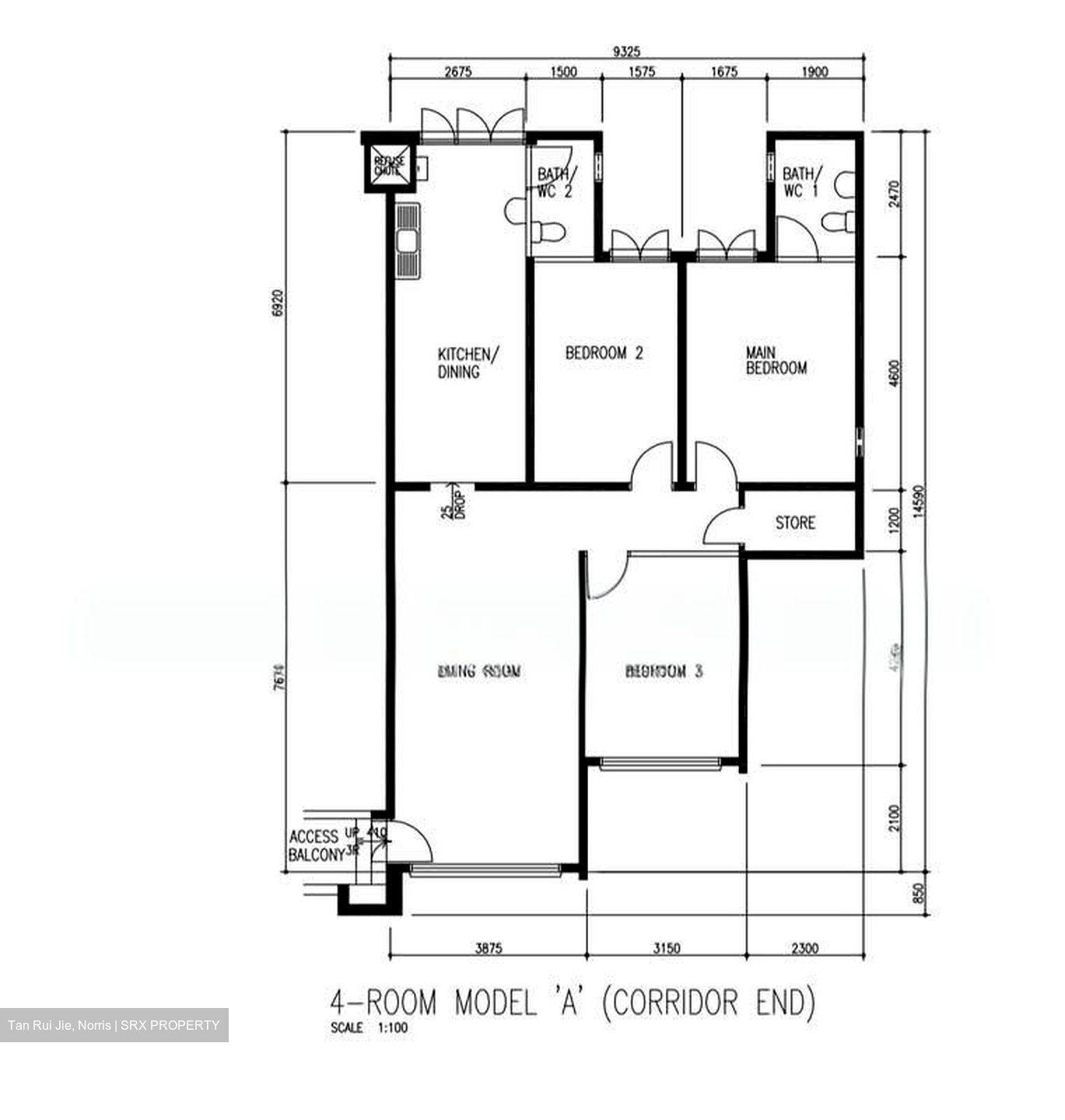 Blk 223 Pending Road (Bukit Panjang), HDB 4 Rooms #544838761